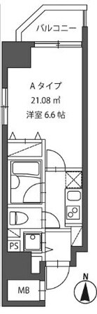 小川町駅 徒歩2分 8階の物件間取画像